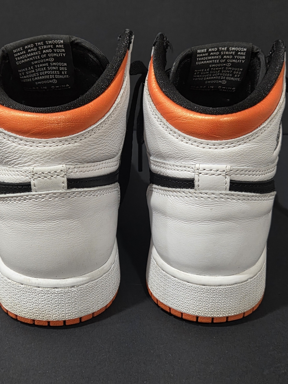 Air Jordan 1 Retro High OG Electro Orange - Youth 5Y / Women's 6.5 - Picture 6 of 9